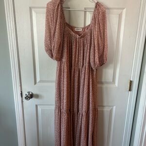 Pink Maxi Dress